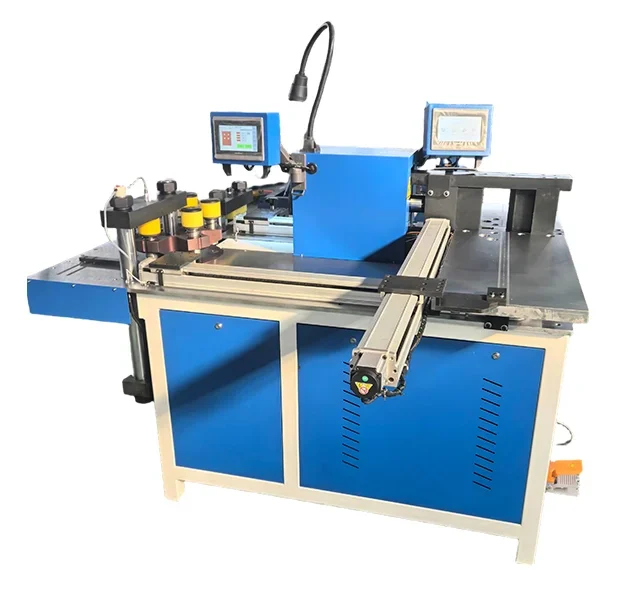 Four Axis Servo CNC Busbar Processing Machine | Punching Bending ...