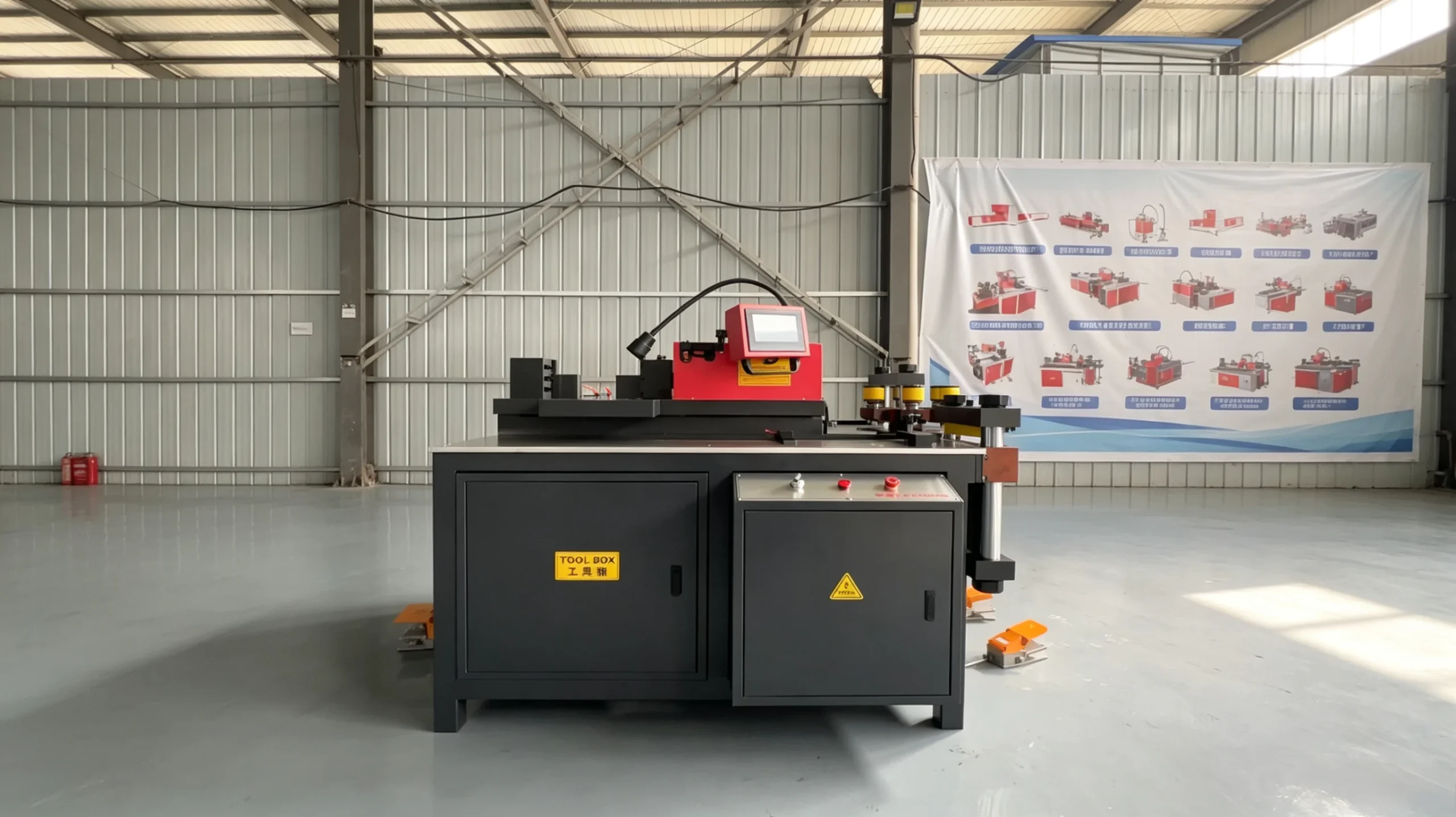Mingjia CNC CNC busbar processing machine photo
